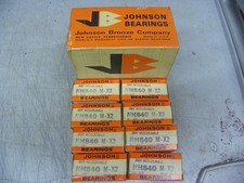 Johnson Nh-840m X2 Rod Bearing Set 1956-66 American Motors Amc 250 287 327