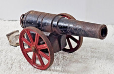 Antique 1920s Big Bang Conestoga Cast Iron Cannon 9" Bethlehem PA Model 10F