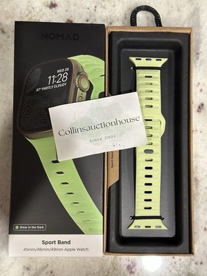 Nomad Limited Edition: Glow 2.0 Apple Watch Band 45mm/46mm/49mm Glow in the Dark