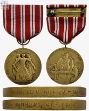 U.S. MARINE CORPS 2ND NICARAGUAN CAMPAIGN MEDAL MEDALLIC ART CO. RIM ENGRAVED