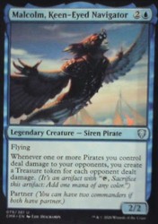 Malcolm, Keen-Eyed Navigator - Commander Legends
