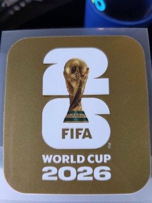 AVERY DENNISON製 WORLD CUP 2026 オフィシャルパッチ Avery Dennison World Cup 2026 Gold Patch Parche Dorado Mundial