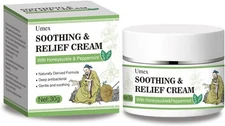 Umex Soothing Relief Cream - Herbal Moisturizer for Sensitive Skin, Lightweight