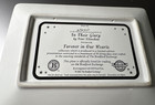 2002  In Their Glory World Trade Center NYC New York Forever in Our Hearts Plate — photo 9