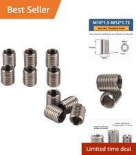 High Strength Stainless Steel Thread Insert Set 10 Pieces M10 to M12