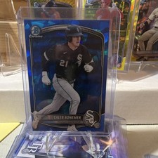 Bowman Chrome Draft Sapphire Prospects Caleb Bonemer BDC-184 White Sox 2025