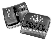 Single item Scotty Cameron Gray Mid Square Center Shaft Headcover 2016 101129