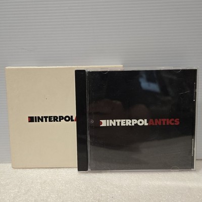 INTERPOL - ANTICS - 2004 MEXICAN CD ALBUM, SLIPCASE, ALTERNATIVE ROCK