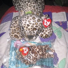 Ty Speckles Leopard Plush Pillow Pals 1998 All Ages 3-4 8-11 Years Toy