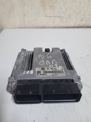Volkswagen Tiguan 2009 03L907309 Motorsteuergerät Modul ECU TAD25260