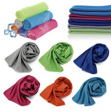 K&uuml;hltuch Sport Cooling Towel 30x90 cm Mikrofaser Mesh UPF50 reaktivierbar