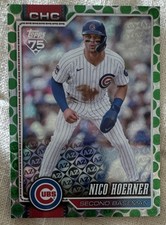 Topps 2026 Series 1 Nico Hoerner #5 Chicago Cubs Serial Numbered /99