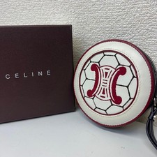 Rare Item CELINE FIFA 2002 Soccer Ball Coin Case From Japan