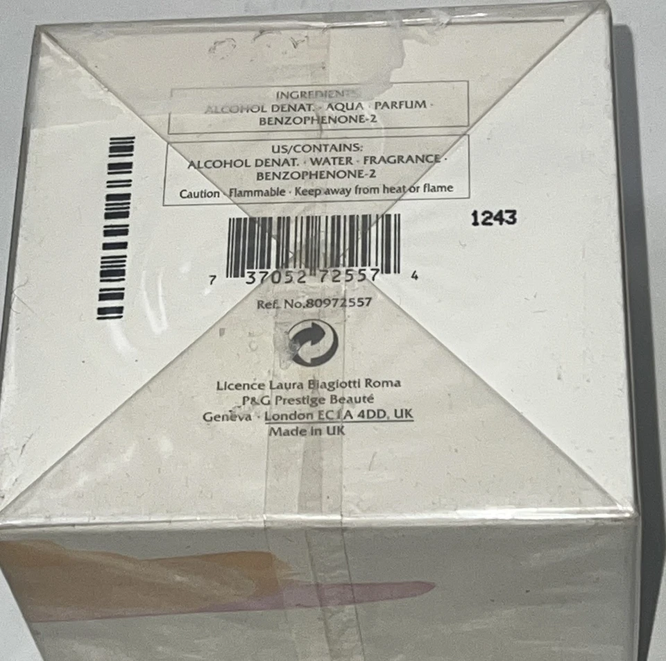 EMOTION BY LAURA BIAGIOTTI EDP SPRAY 90 ML COMPANY SEALED ORIGINAL FORMULA RARE. Foto 4 de 4