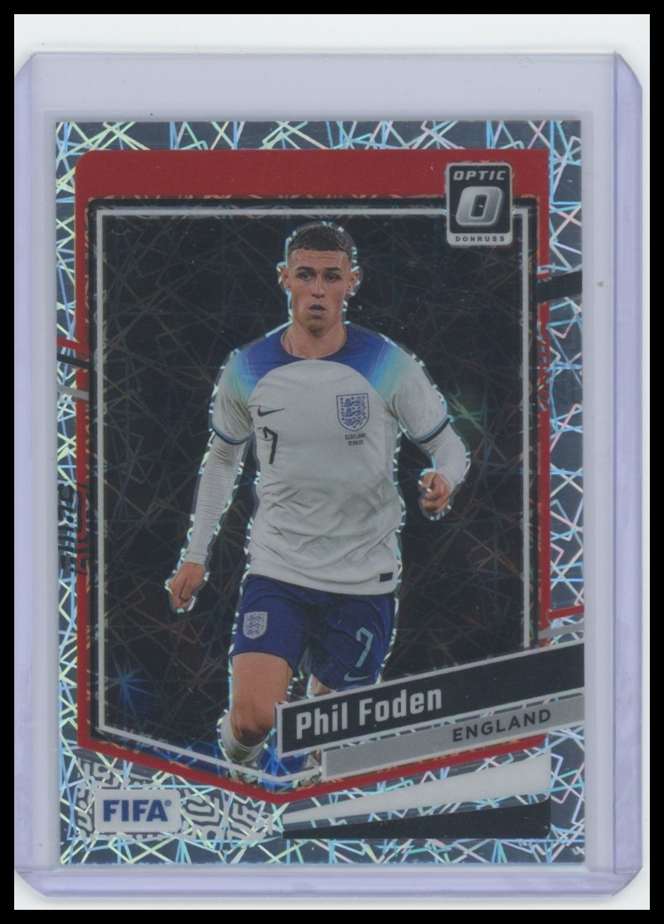 2023-24 Donruss #12 Phil Foden Optic Velocity