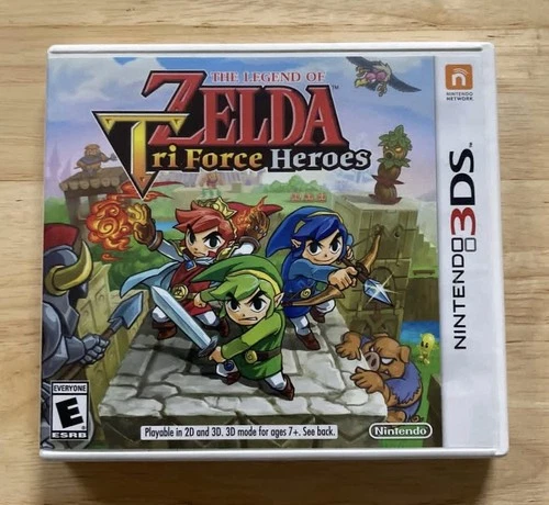 Legend of Zelda: Tri Force Heroes (Nintendo 3DS, 2015)
