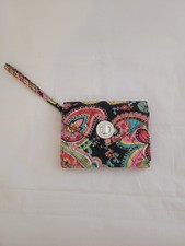 Vera Bradley Your Turn Lock Smartphone Wristlet Parisian Paisley Retired Pattern