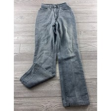 Vintage Levis 550 High Waisted Straight Leg Gray Jeans USA Made 25x33 1448