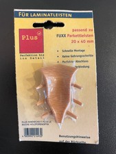 FUXX Innenecke für Parkettleisten, Laminat, Innenecke aufsteckbar, 20x40 mm, Buc