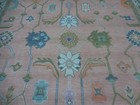 Turkish Oushak Rug, Modern Multicolored Handmade Bohemian Rug 9x12 Ft — photo 9