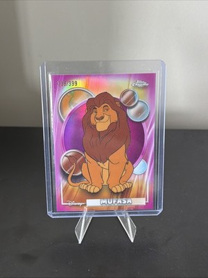 Topps 2026 Chrome Disney The Lion King Mufasa Magenta /399 #164