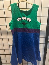 Toy Story Girls Alien Dress Size 8t NWOT - Boutique Brand Tank Dress