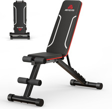 Panca Palestra Pieghevole, Panca Piana Con Schienale Regolabile, Panca Pieghevol