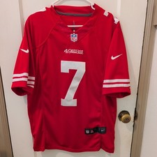 Authentic Nike Colin Kaepernick 7 San Francisco 49ers EMBROIDERED NFL Jersey SF