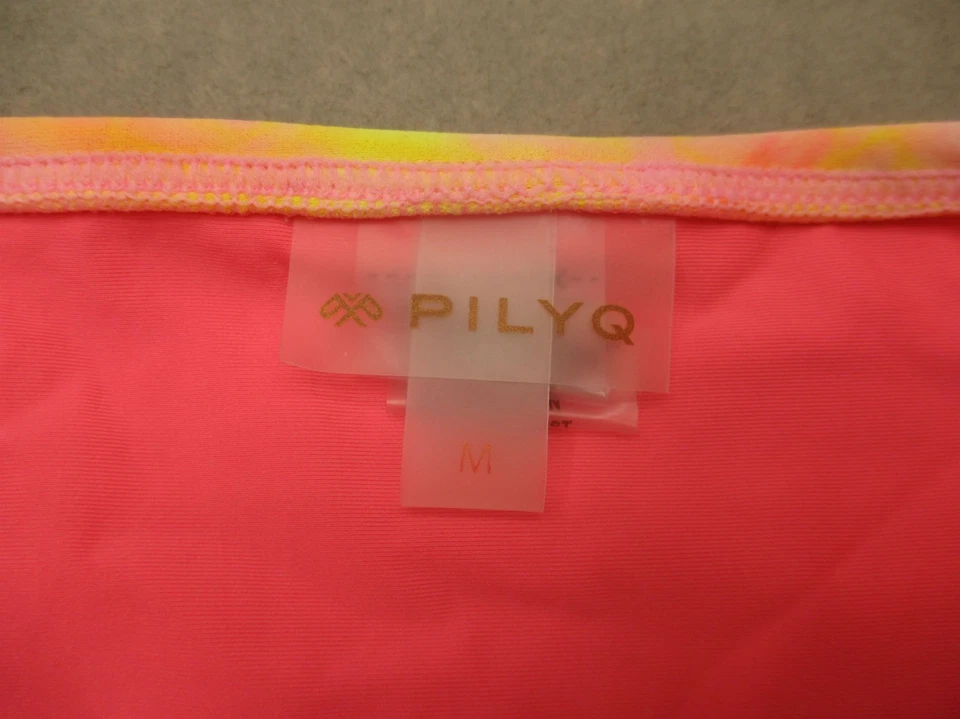 PILYQ размер M женщин галстук краситель эластичной быстро сухой Hi-Cut нахальный бикини низ 10H - Изображение 3 из 4