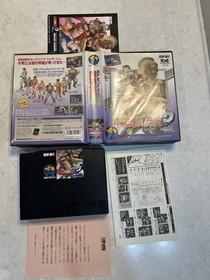 Fatal Fury 2 Neo Geo AES CIB+ (Japan) SHIPS FROM USA CLEANED AND TESTED