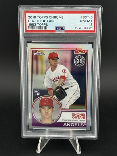 2018 Topps Chrome - 1983 Topps Refractor Shohei Ohtani #83T-6 (RC) PSA 10