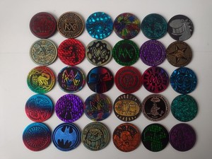 POGS 1994 – Pin’s POGMAN Waddingtons – Super Ultra Rare, Scellé, état Neuf – Collection