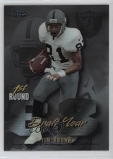 1997 Topps Chrome Draft Year Tim Brown Michael Irvin #DR6 HOF 0q3