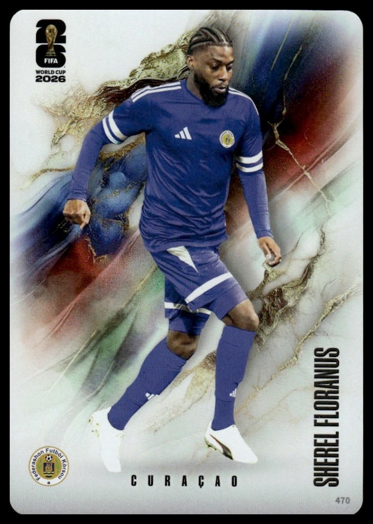 2026 Panini X Kayou FIFA World Cup Sherel Floranus Color Blast #470 Curacao