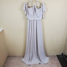 Show Me Your Mumu Rebecca Ruffle Maxi Dress Women's Size L