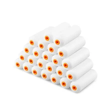 VOOMEY Mini Paint Roller Covers，High Density Foam Paint Roller，4 I