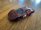 Redline Vtg Original 1968 Hot Wheels Ford Mk IV Enamel Red Vintage Car Toy