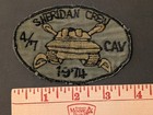 Vintage 1974 US Army 4/7 Cav M551 Sheridan Tank Crew Patch Korea DMZ Theater Mad — photo 5