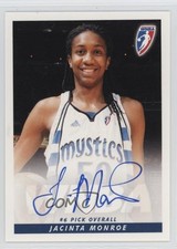 2011 Rittenhouse WNBA Auto Jacinta Monroe Auto 0q5k