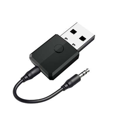 USB Bluetooth 5.0 Transmitter Receiver, 4-in-1 Mini Wireless Audio Adapter, 3...