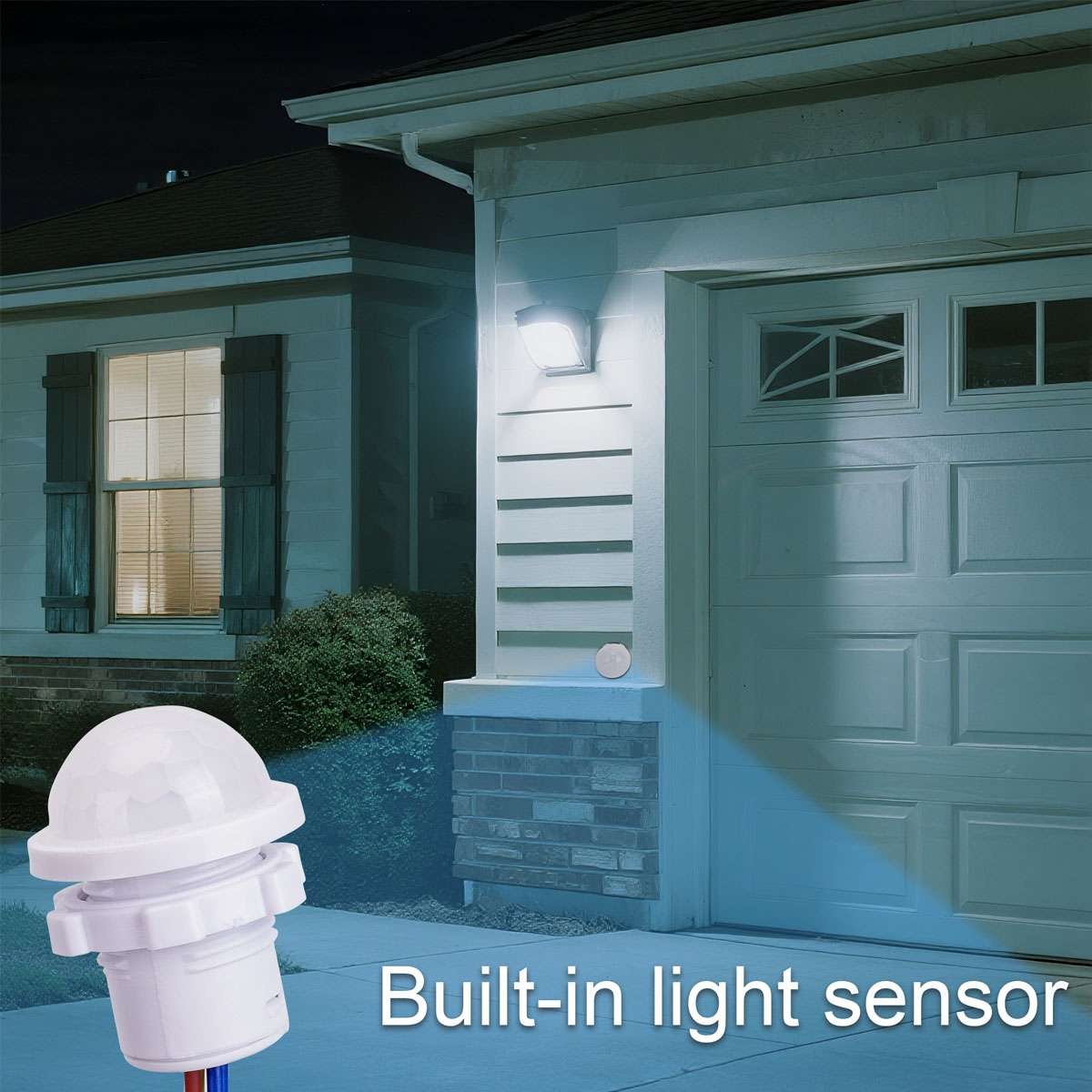 1-5 PIR Infrared Motion Sensor Detector 110V Smart Switch Light Lamp Switch Auto