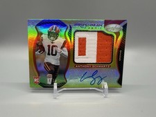 2021 Panini Certified Freshman Fabric Mirror Signatures Orange Etch /25 Auto RC