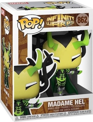 Figur - Marvel: Funko Pop! - Infinity Warps - Madame Hel (Vinyl Figur 862)