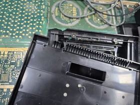 Atari 7800 EXACT BROKEN DAMAGED EMPTY SHELL-CRACKS-DINGS-NO BUTTONS-PARTS-READ