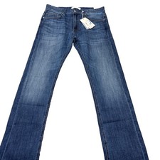 1 Denim "The Plot" Slim Straight Fit Jeans Normandie wash 31x32 NWT Made In USA