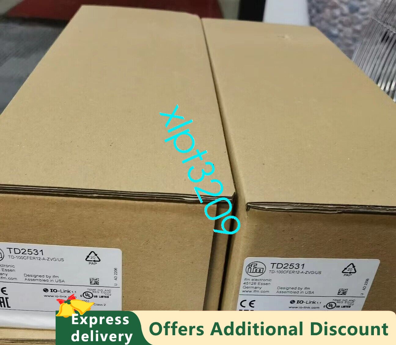 TD2531 IFM Temperature sensor brand new DHL or FedEX
