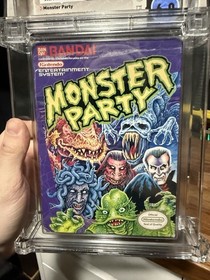 Monster Party Nes Wata Graded 6.0 Cib