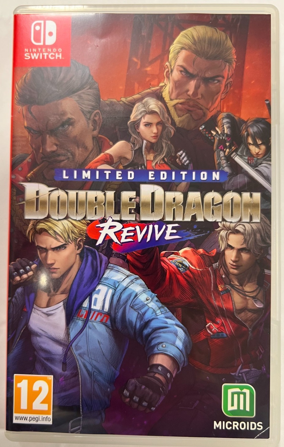 Double Dragon Revive Limited Edition SWITCH USED