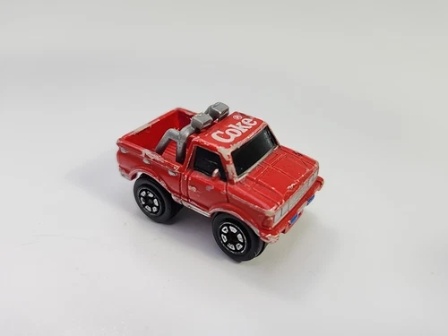 Vintage Hartoy Coca Cola Tiny Tuffs Micro Machine Truck
