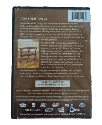 Rough Cut DVD Woodworking With Tommy Mac: Console Table Project